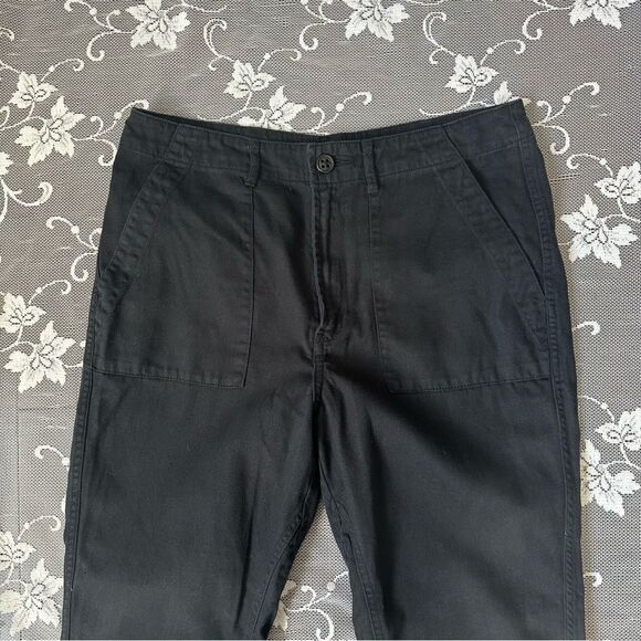 Aritzia Golden By TNA Cotton Lyocell Blend Joggers Black Sz 6 - Picture 6 of 14